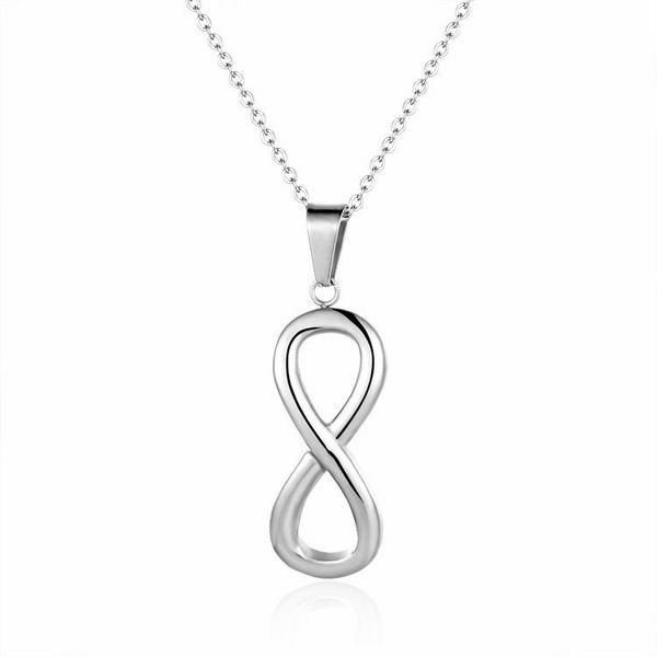 pendant necklaces korean jewelry titanium steel chain necklace 8-character digital creative, Silver
pendant necklaces korean jewelry titanium steel chain necklace 8-character digital creative, Silver