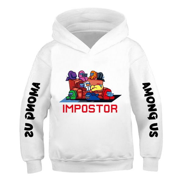 2021 among us hoodies autumn and winter new boys and girls among us hooded sweater hooded cartoon childrens pink sweater game, Black
2021 among us hoodies autumn and winter new boys and girls among us hooded sweater hooded cartoon childrens pink sweater game, Black