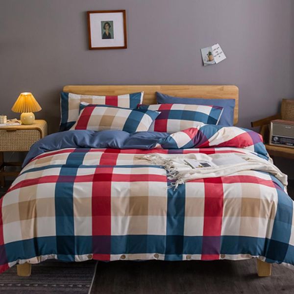 bedding sets red plaid stripe duvet cover pillow case bed sheet bedroom nordic simple style single double covers set king oceania
bedding sets red plaid stripe duvet cover pillow case bed sheet bedroom nordic simple style single double covers set king oceania
