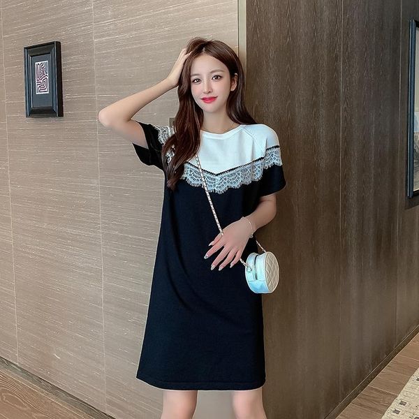 maternity dresses 2021 pregnant women spring/summer dress plus size short sleeve o-neck white patchwork black a-line casual
maternity dresses 2021 pregnant women spring/summer dress plus size short sleeve o-neck white patchwork black a-line casual