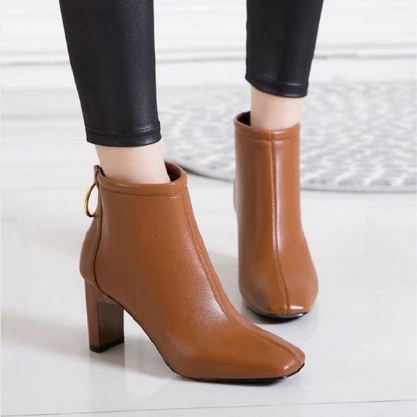 boots 2021 autumn and winter short tube women's plus velvet warm thick with square head zipper pu high-heeled sexy, Black
boots 2021 autumn and winter short tube women's plus velvet warm thick with square head zipper pu high-heeled sexy, Black