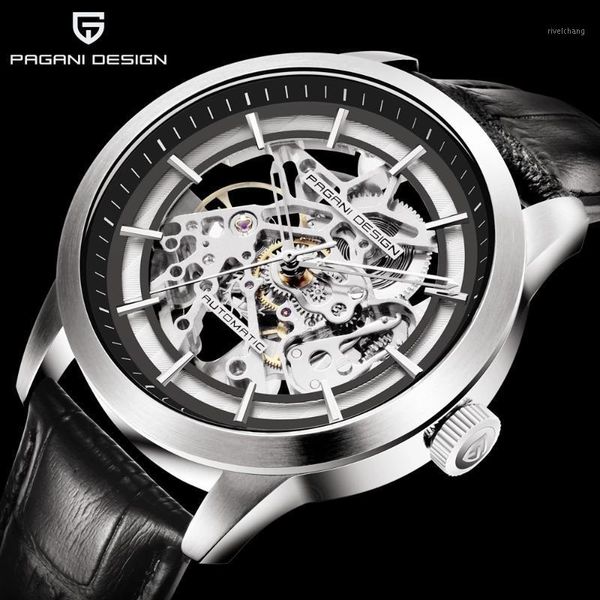 luxury brand automatic mechanical men's watches casual hollow out dial wristwatch waterproof relojes hombre wristwatches, Slivery;brown
luxury brand automatic mechanical men's watches casual hollow out dial wristwatch waterproof relojes hombre wristwatches, Slivery;brown