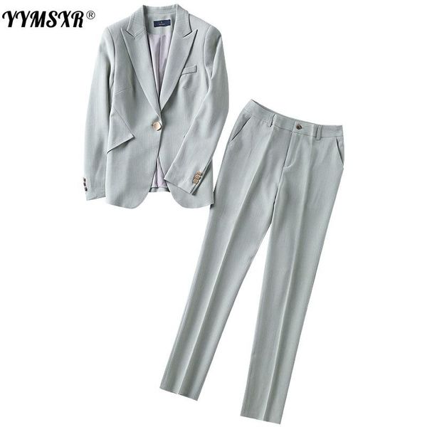 women's two piece pants large-size high-quality office suit 2-piece autumn and winter high-end temperament jacket high waist trousers, White
women's two piece pants large-size high-quality office suit 2-piece autumn and winter high-end temperament jacket high waist trousers, White