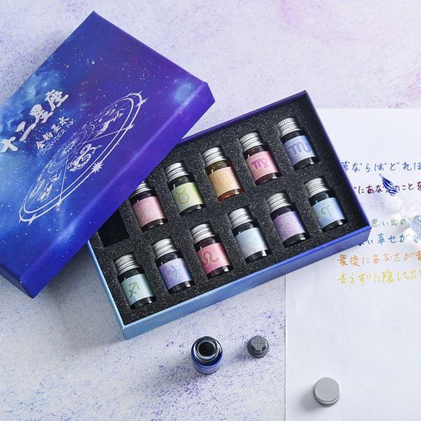 constellation ink gold powder glass dip pen student writing signature filling y5la refills, Black;red
constellation ink gold powder glass dip pen student writing signature filling y5la refills, Black;red