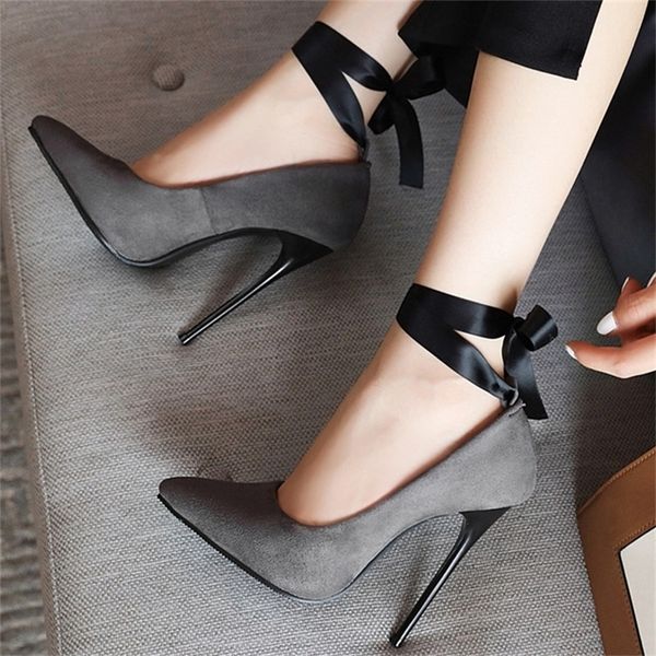 brand womens heels pointed toe classic pumps women shoes straps black grey thin heels party office shoes large size 45 47 210310
brand womens heels pointed toe classic pumps women shoes straps black grey thin heels party office shoes large size 45 47 210310