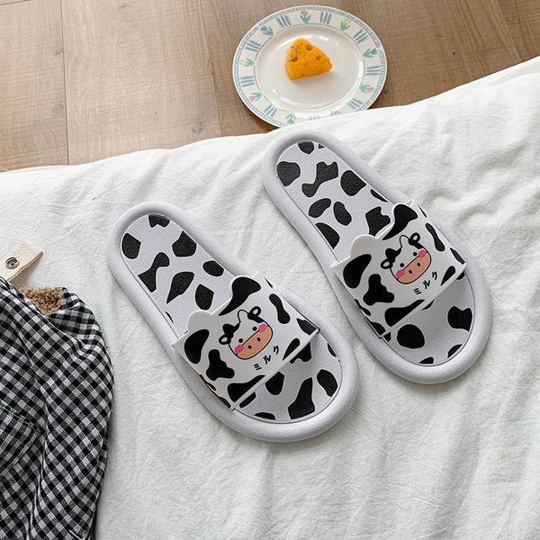 slippers apanzu home cute women summer shoes soft sole flip flops non-slip bathroom indoor slides cow cartoon beach sandals, Black
slippers apanzu home cute women summer shoes soft sole flip flops non-slip bathroom indoor slides cow cartoon beach sandals, Black