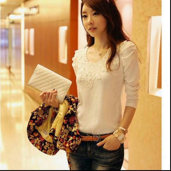 white elegant blouse lace womens blouse long sleeved lace bottoming o neck slim blusa cotton summer large size
white elegant blouse lace womens blouse long sleeved lace bottoming o neck slim blusa cotton summer large size