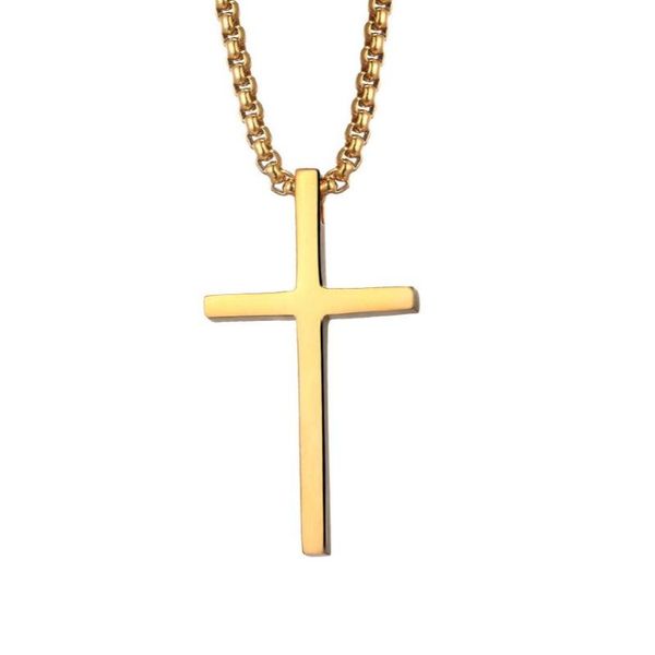 pendant necklaces 2021 fashion classic cross minimalism necklace stainless steel chain for men jewelry gift, Silver
pendant necklaces 2021 fashion classic cross minimalism necklace stainless steel chain for men jewelry gift, Silver