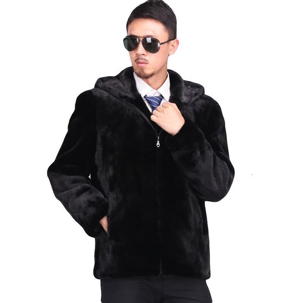 2021 new faux fur coat male veet leather imitation mink coats winter warm hooded men's thicken zipper jackets lj2425 15vh, Black
2021 new faux fur coat male veet leather imitation mink coats winter warm hooded men's thicken zipper jackets lj2425 15vh, Black