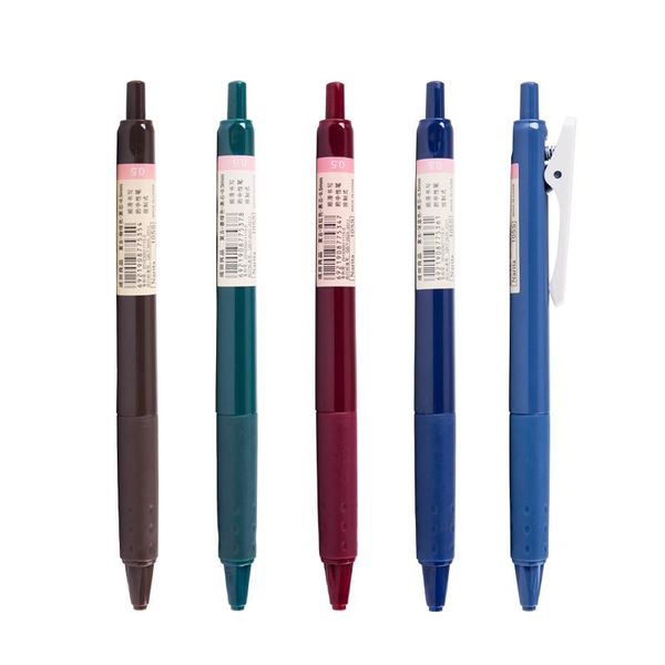 gel pens 5pcs narita retro color pen 105s presses cute stationary kawaii school supplies
gel pens 5pcs narita retro color pen 105s presses cute stationary kawaii school supplies
