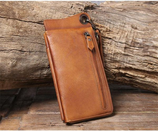 wallets retro natural genuine leather large-capacity men women clutch wallet multifunctional business card holder phone coin purse, Red;black
wallets retro natural genuine leather large-capacity men women clutch wallet multifunctional business card holder phone coin purse, Red;black