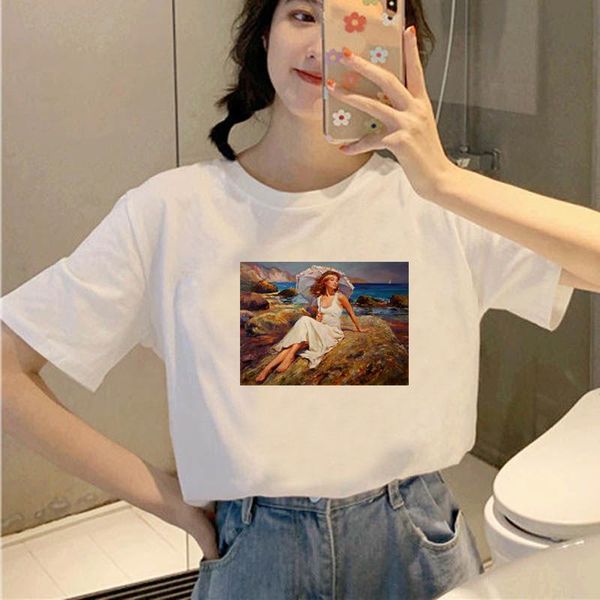 women's t-shirt womens ladies graphic female tee harajuku aesthetic t shirts women ullzang funny 90s vintage tshirt fashion, White
women's t-shirt womens ladies graphic female tee harajuku aesthetic t shirts women ullzang funny 90s vintage tshirt fashion, White