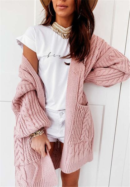 women's autumn winter 2020 long coat soft sweater cashmere elastic warm twist knitted cardigan luxury, White;black
women's autumn winter 2020 long coat soft sweater cashmere elastic warm twist knitted cardigan luxury, White;black