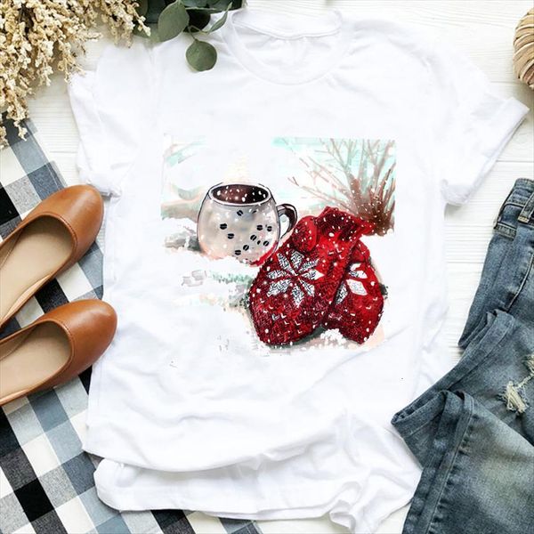 cartoon clothing winter season womens 90s holiday merry christmas clothes graphic print tee female t shirt, White
cartoon clothing winter season womens 90s holiday merry christmas clothes graphic print tee female t shirt, White