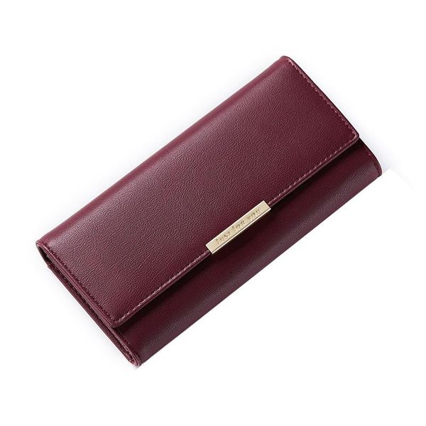 wallets prettyzys women wallet female purse large leather card holder coin ladies long mobile phone fashion, Red;black
wallets prettyzys women wallet female purse large leather card holder coin ladies long mobile phone fashion, Red;black