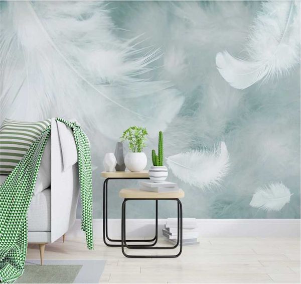 nordic minimalist small fresh watercolor feather bedroom background wall decoration painting custom 3d wallpaper
nordic minimalist small fresh watercolor feather bedroom background wall decoration painting custom 3d wallpaper