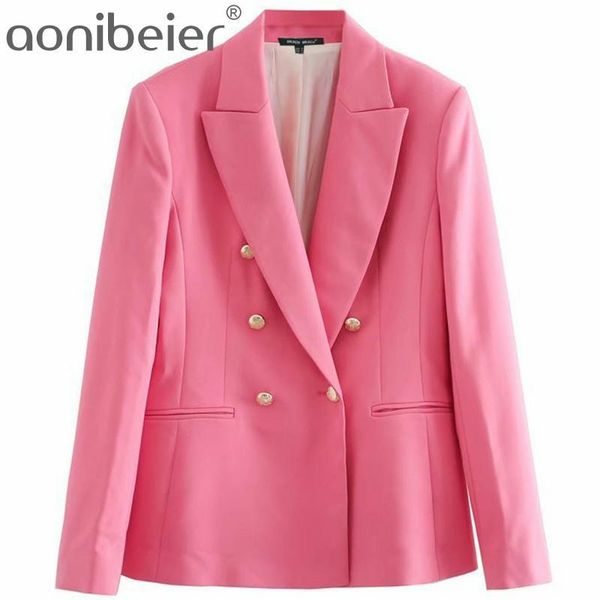 women's suits & blazers aonibeier ol style women casual suit jackets 2021 autumn fashion notched collar double breasted slim female lon, White;black
women's suits & blazers aonibeier ol style women casual suit jackets 2021 autumn fashion notched collar double breasted slim female lon, White;black