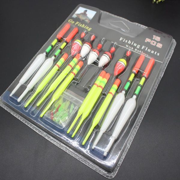 fishing accessories 1 set (15pcs) vertical buoy sea floats assorted size for most type of angling with attachment rubbers lures
fishing accessories 1 set (15pcs) vertical buoy sea floats assorted size for most type of angling with attachment rubbers lures