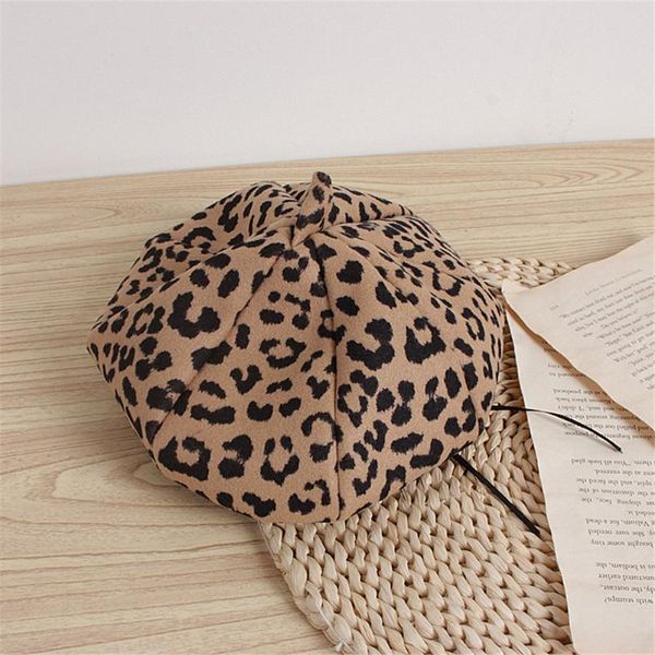 caps & hats fashion kids leopard print beret hat winter autumn warm woolen for girls boys children born 2-6years, Yellow
caps & hats fashion kids leopard print beret hat winter autumn warm woolen for girls boys children born 2-6years, Yellow