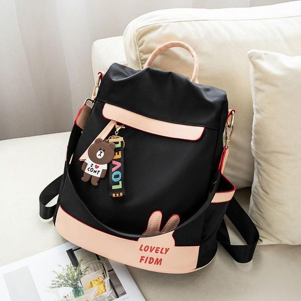 backpack straight anti theft women's 2021 fashion versatile oxford cloth traveling bag large capacity schoolbag
backpack straight anti theft women's 2021 fashion versatile oxford cloth traveling bag large capacity schoolbag