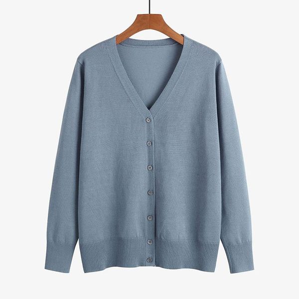 women's knits & tees 2021 autumn knitted cardigan sweater women long sleeve v-neck single-breasted female elegant temperament outerwea, White
women's knits & tees 2021 autumn knitted cardigan sweater women long sleeve v-neck single-breasted female elegant temperament outerwea, White