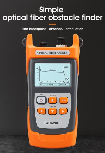 aua28u/28a updated version otdr handheld 60km optical fiber ranger cable obstacle detector 1550nm fiber breakpoint tester
aua28u/28a updated version otdr handheld 60km optical fiber ranger cable obstacle detector 1550nm fiber breakpoint tester