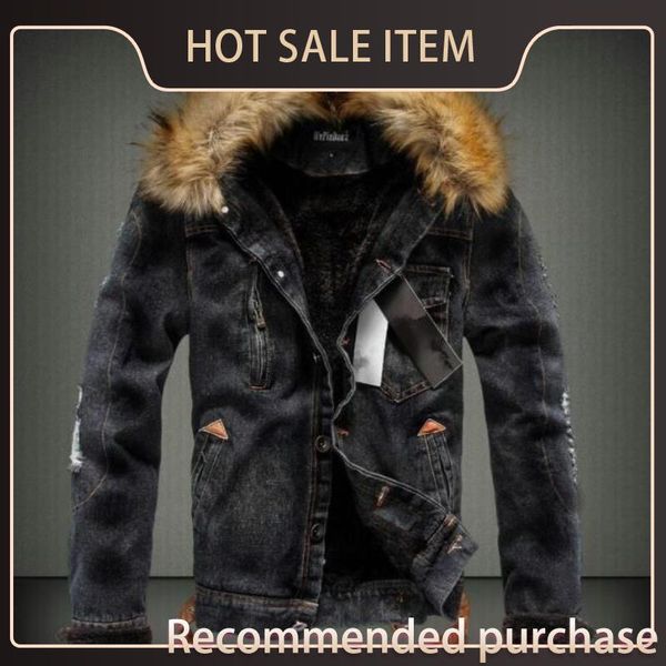 jackets mens fur warm designer coats jean long casual single breasted jacket winter sleeve thick xlurd, Black
jackets mens fur warm designer coats jean long casual single breasted jacket winter sleeve thick xlurd, Black