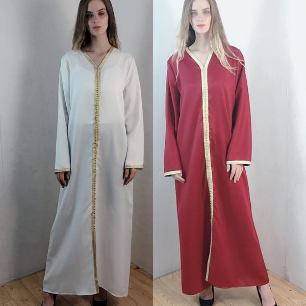 ethnic clothing female longblack moroccan caftan evening dresses v neck muslim special occasion outfit party gowns, Red
ethnic clothing female longblack moroccan caftan evening dresses v neck muslim special occasion outfit party gowns, Red