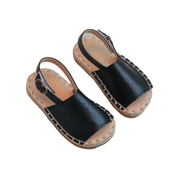 sandals children's boys and girls slippers pu leather soft sole 2021 summer student footwear casual outdoor beach shoes, Black;red
sandals children's boys and girls slippers pu leather soft sole 2021 summer student footwear casual outdoor beach shoes, Black;red