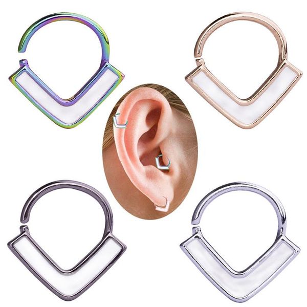 other 2pc v-shaped ear piercing cartilage earring copper tragus studs multi-purpose nose ring silver septum 18g, Slivery;golden
other 2pc v-shaped ear piercing cartilage earring copper tragus studs multi-purpose nose ring silver septum 18g, Slivery;golden