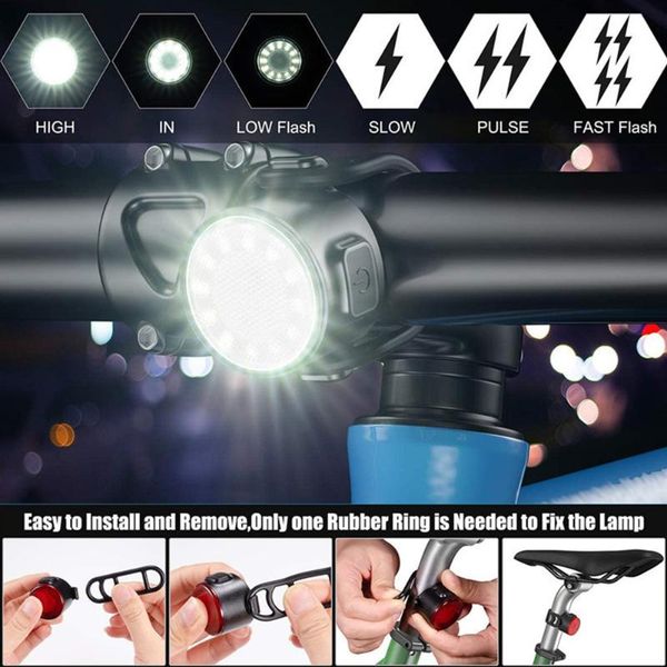cob bike bicycle taillight usb rechargeable waterproof safety warning headlight biking portable dustproof cycling part
cob bike bicycle taillight usb rechargeable waterproof safety warning headlight biking portable dustproof cycling part