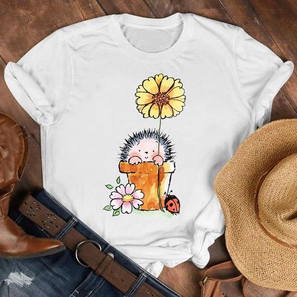 women lady animal flower cute casual 90s style cute cartoon shirt clothes tshirt tee womens female print t graphic t-shirt, White
women lady animal flower cute casual 90s style cute cartoon shirt clothes tshirt tee womens female print t graphic t-shirt, White