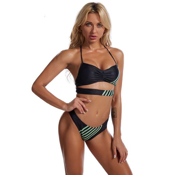 women split streep printed mode push-up bh beach bikini set badpak badmode 2020, White;black
women split streep printed mode push-up bh beach bikini set badpak badmode 2020, White;black