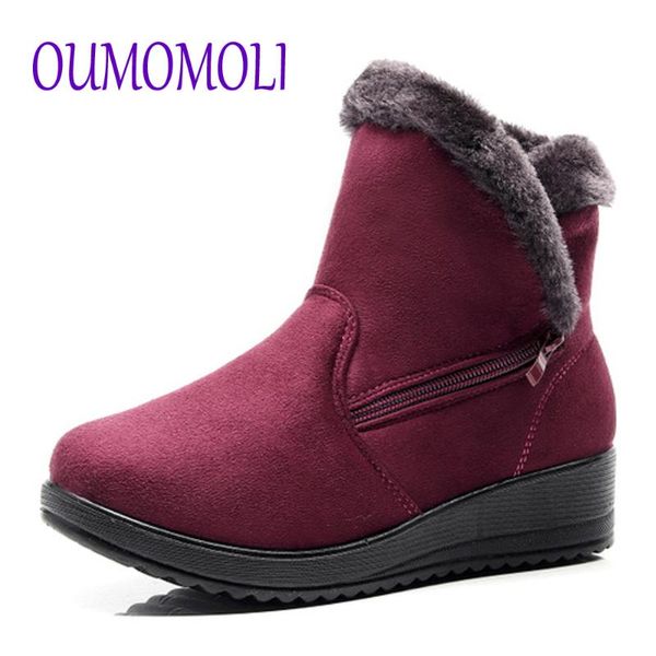 boots women snow warm short fur plush winter ankle boot plus size platform ladies suede zip shoes female comfort q762, Black
boots women snow warm short fur plush winter ankle boot plus size platform ladies suede zip shoes female comfort q762, Black