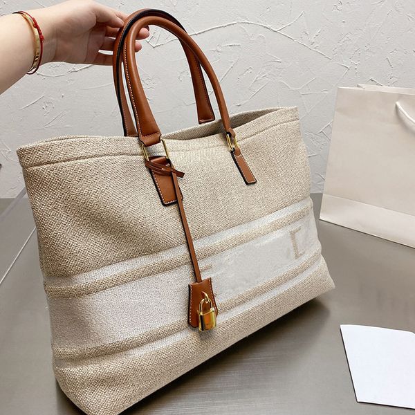designer women cabas canvas tote bag paris brand letter embroidery totes handbags stripes shopping shoulder handbag luxurys designers bags w
designer women cabas canvas tote bag paris brand letter embroidery totes handbags stripes shopping shoulder handbag luxurys designers bags w
