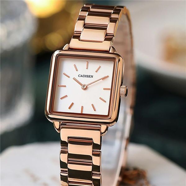 wristwatches cadisen watch women fashion dress quartz ladies mesh stainless steel 5atm waterproof casual watches for girl 2021, Slivery;brown
wristwatches cadisen watch women fashion dress quartz ladies mesh stainless steel 5atm waterproof casual watches for girl 2021, Slivery;brown