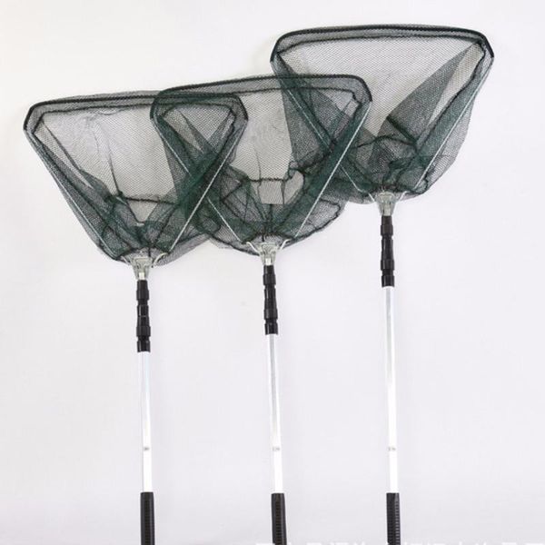 portable aluminum alloy triangle folding fishing nets fishing hand dip net tackle tool
portable aluminum alloy triangle folding fishing nets fishing hand dip net tackle tool