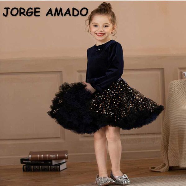 spring girl dresses long sleeves soild color velvet tutu starry sky sequins princess for kids e2009 210610, Red;yellow
spring girl dresses long sleeves soild color velvet tutu starry sky sequins princess for kids e2009 210610, Red;yellow