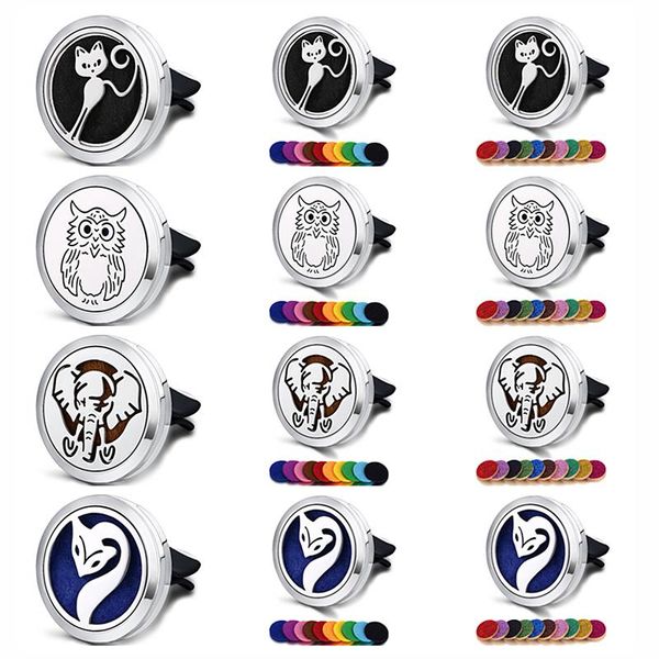 pendants lucky elephant car air freshener essential diffuser magnetic locket stainless steel perfume pendant drop, Black
pendants lucky elephant car air freshener essential diffuser magnetic locket stainless steel perfume pendant drop, Black