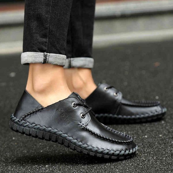 dress shoes men casual genuine leather lace-up sneakers fashion 's driving comfortable loafers bo2l, Black
dress shoes men casual genuine leather lace-up sneakers fashion 's driving comfortable loafers bo2l, Black