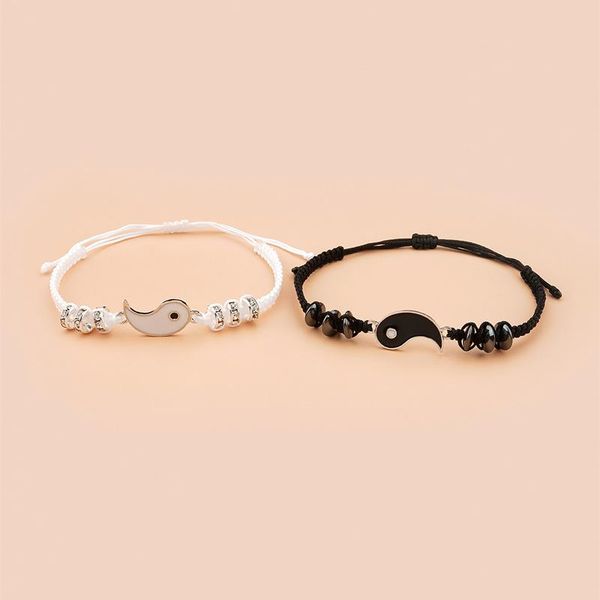 charm bracelets girls friends yin yang enamel set of 2 child bff braided yinyang bbf, Golden;silver
charm bracelets girls friends yin yang enamel set of 2 child bff braided yinyang bbf, Golden;silver