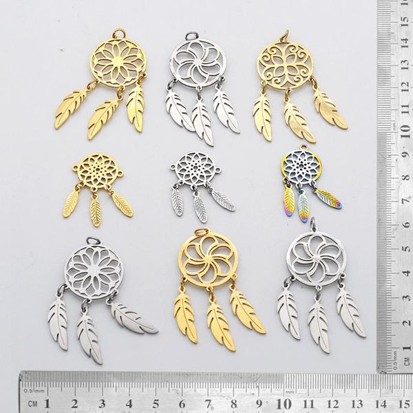 charms 10pcs/lot mix designs stainless steel boho dream catcher diy jewelry connector wholesale earring making pendant, Bronze;silver
charms 10pcs/lot mix designs stainless steel boho dream catcher diy jewelry connector wholesale earring making pendant, Bronze;silver