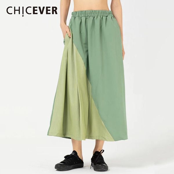 skirts chicever casual green skirt for women high waist loose patchwork hit color ruched a line female 2021 spring clothes tide, Black
skirts chicever casual green skirt for women high waist loose patchwork hit color ruched a line female 2021 spring clothes tide, Black
