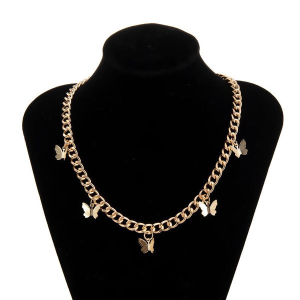 pendant necklaces kunjoe butterfly choker necklace for women men gold color statement collar clavicle chain jewelry party gifts, Silver
pendant necklaces kunjoe butterfly choker necklace for women men gold color statement collar clavicle chain jewelry party gifts, Silver