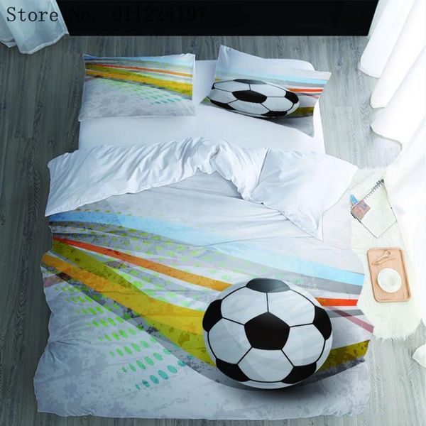 3d digital football bedding set soccer duvet cover luxury 2/3pcs quilt cover single double king size boys home textile
3d digital football bedding set soccer duvet cover luxury 2/3pcs quilt cover single double king size boys home textile