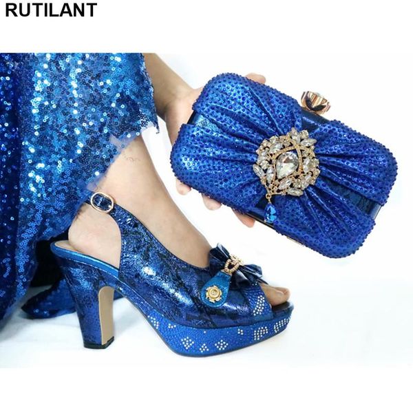 dress shoes fashion nigerian wedding bag and set decorated with rhinestone luxury woman party women pumps, Black
dress shoes fashion nigerian wedding bag and set decorated with rhinestone luxury woman party women pumps, Black
