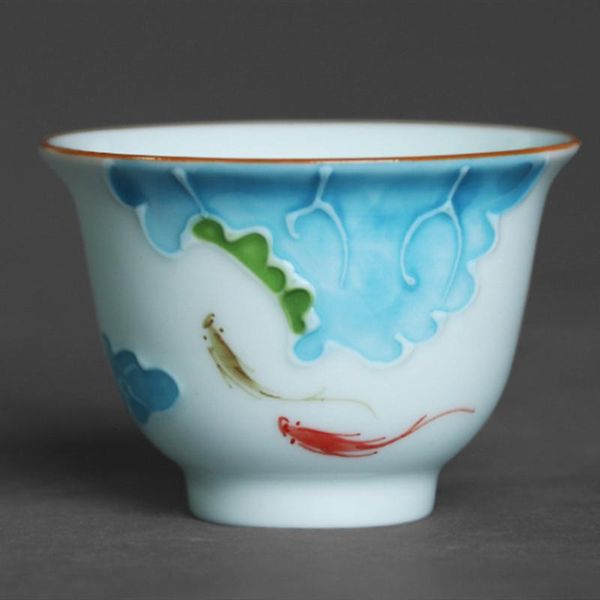 cups & saucers fish pastel master cup relief wide mouth tea hand-painted ceremony shadow blue glaze teacup jingdezhen craft view
cups & saucers fish pastel master cup relief wide mouth tea hand-painted ceremony shadow blue glaze teacup jingdezhen craft view