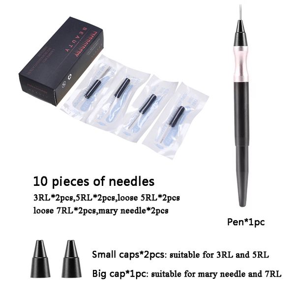 10pcs round blade needles+black tebori 3d pen microblading tattoo machine for permanent makeup eyebrow tattooing manual guns
10pcs round blade needles+black tebori 3d pen microblading tattoo machine for permanent makeup eyebrow tattooing manual guns