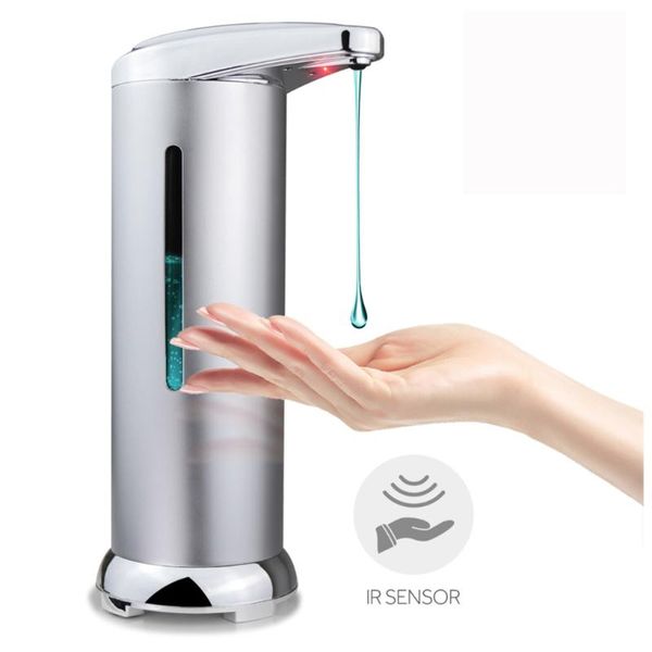 liquid soap dispenser 280ml intelligent infrared sensor automatic touchless hand wash stainless steel gel
liquid soap dispenser 280ml intelligent infrared sensor automatic touchless hand wash stainless steel gel