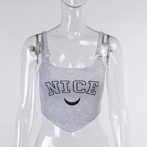 slim fashion sleeveless letter printed crop tank women bodycon backless camisole female street winter party, White
slim fashion sleeveless letter printed crop tank women bodycon backless camisole female street winter party, White